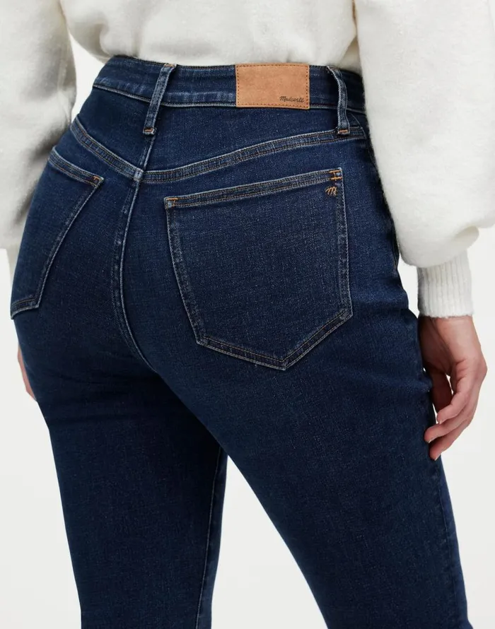 Jeans Women Madewell The Curvy Perfect Vintage Jean In Larkspur Wash Larkspur