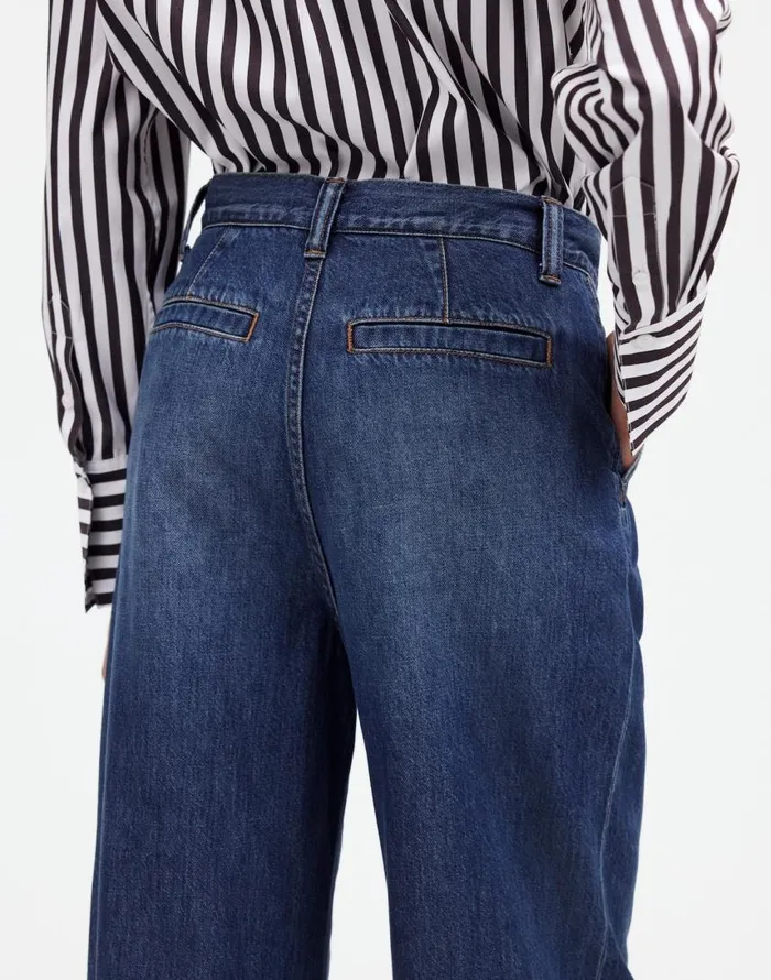 Jeans Women Madewell The Harlow WideLeg Jean Airy Denim Edition Fieldale Wash