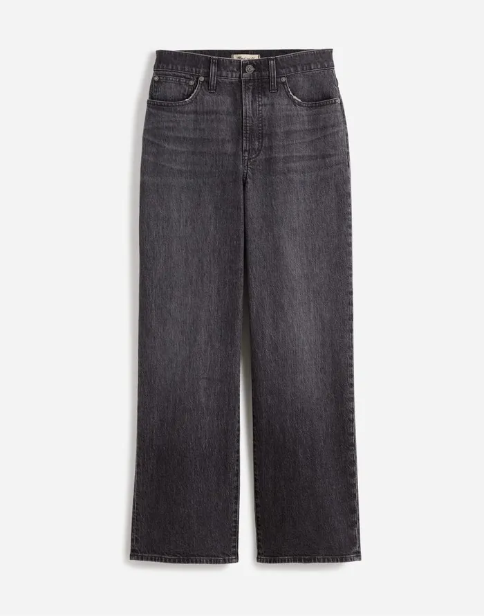 Jeans Women Madewell The Perfect Vintage WideLeg Crop Jean Robles Wash