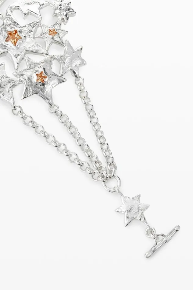 Jewelry Women Desigual Zalio Star Chain Bracelet Black