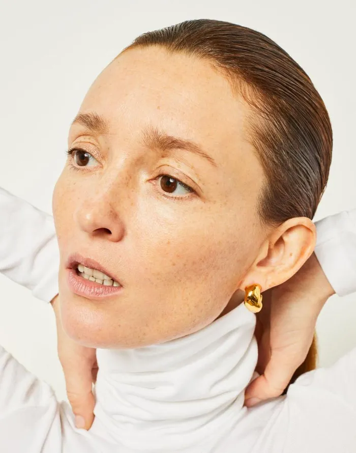 Jewelry Women Madewell AGMES Small Celia Hoops Gold