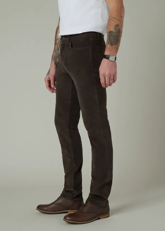 Joe8217s Jeans STRAIGHT NARROW Men THE BRIXTON CORD Espresso