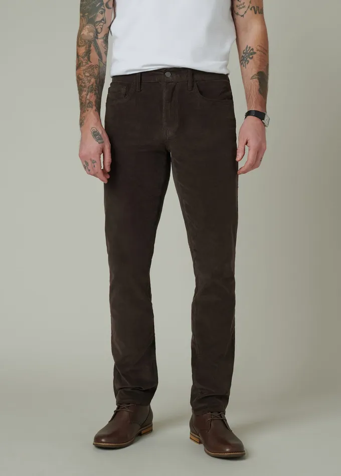 Joe8217s Jeans STRAIGHT NARROW Men THE BRIXTON CORD Espresso