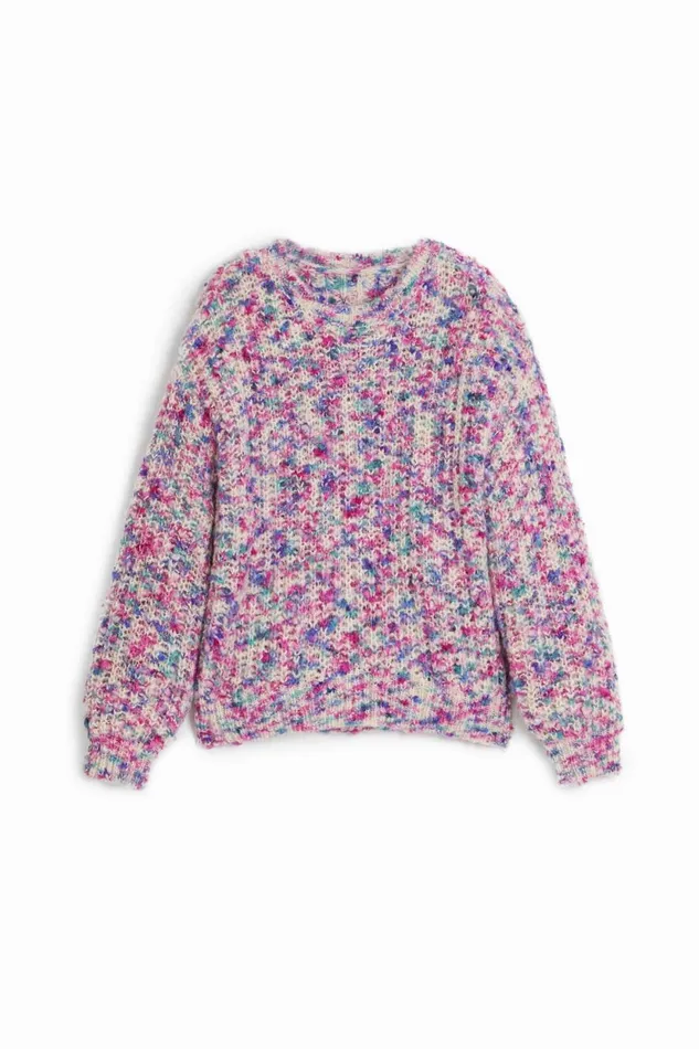 Jumpers And Sweatshirts Kids Desigual Kaleidoscope Sweater Red