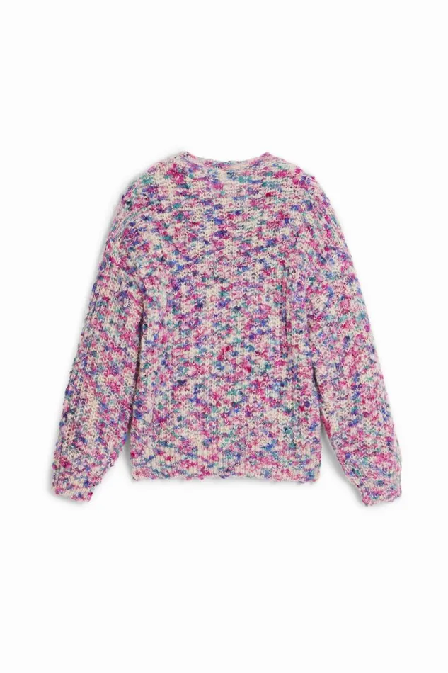 Jumpers And Sweatshirts Kids Desigual Kaleidoscope Sweater Red