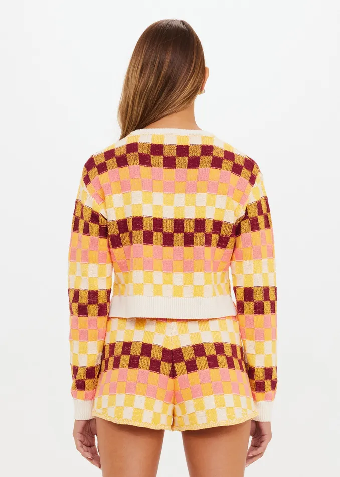 Jumpers Women CHECKMATE KARLIE KNIT TOP THE UPSIDE Jumpers Women CHECKMATE KARLIE KNIT TOP THE UPSIDE