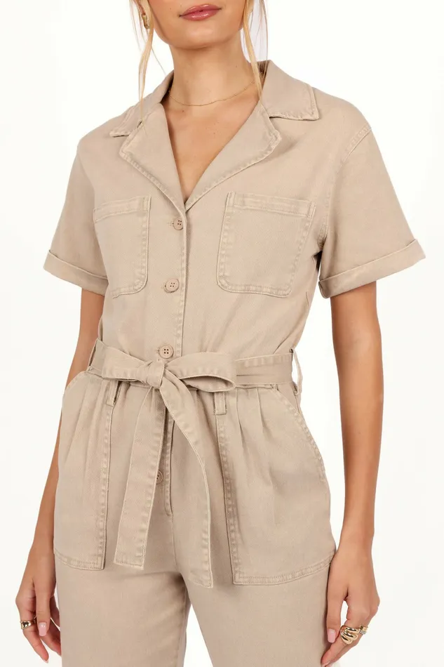 Jumpsuits and Rompers Petal and Pup Women Eleni Jumpsuit Khaki