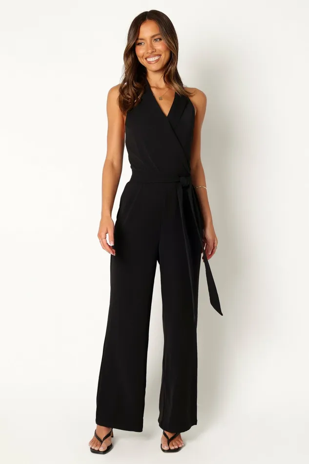 Jumpsuits and Rompers Petal and Pup Women Tally Jumpsuit Black