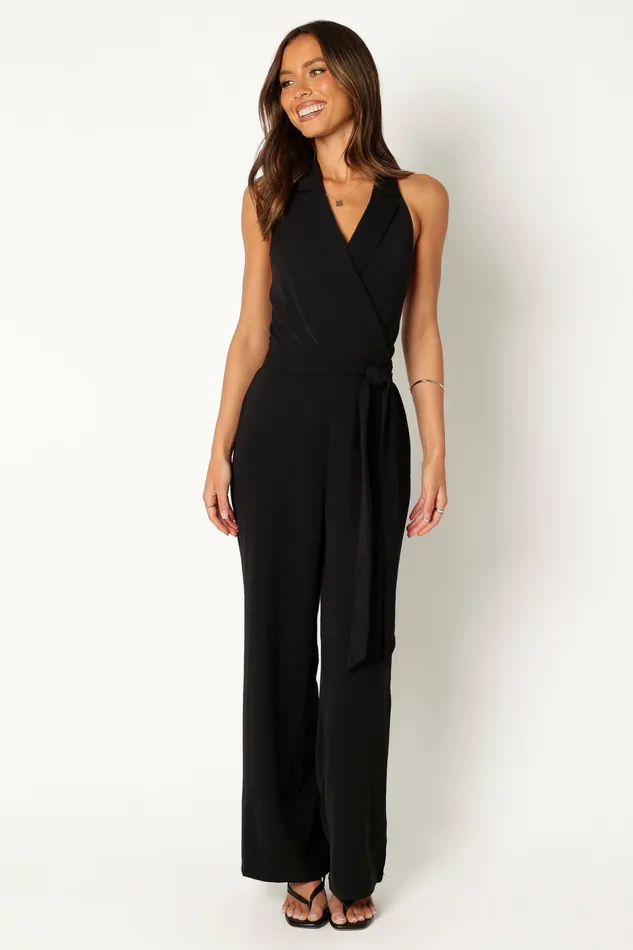 Jumpsuits and Rompers Petal and Pup Women Tally Jumpsuit Black