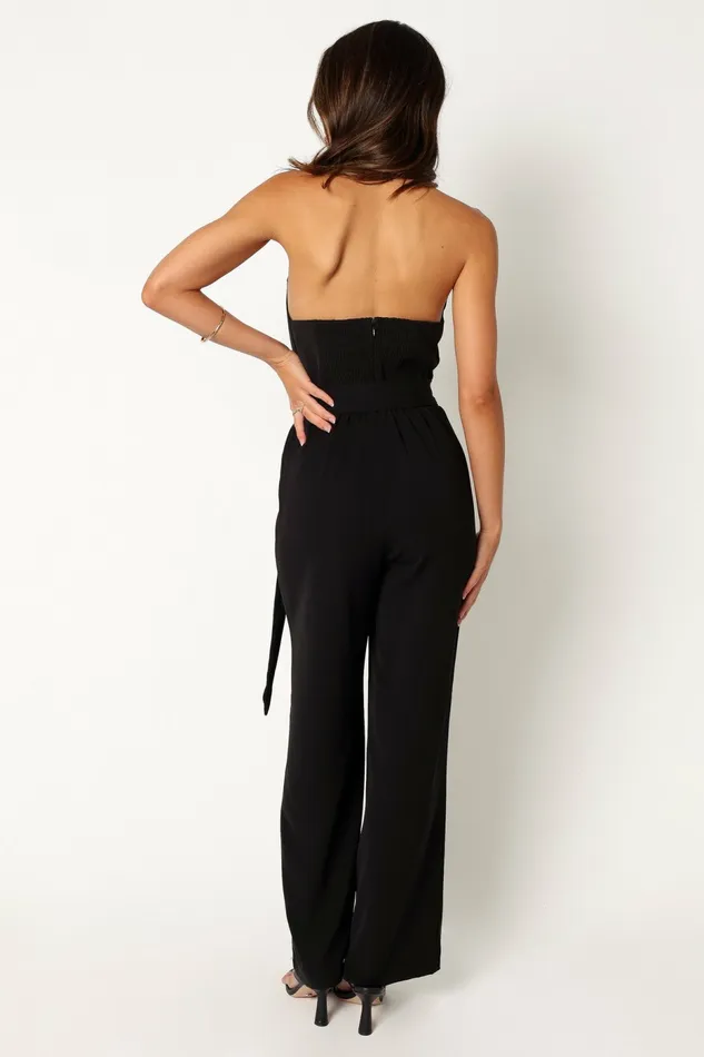 Jumpsuits and Rompers Petal and Pup Women Tally Jumpsuit Black