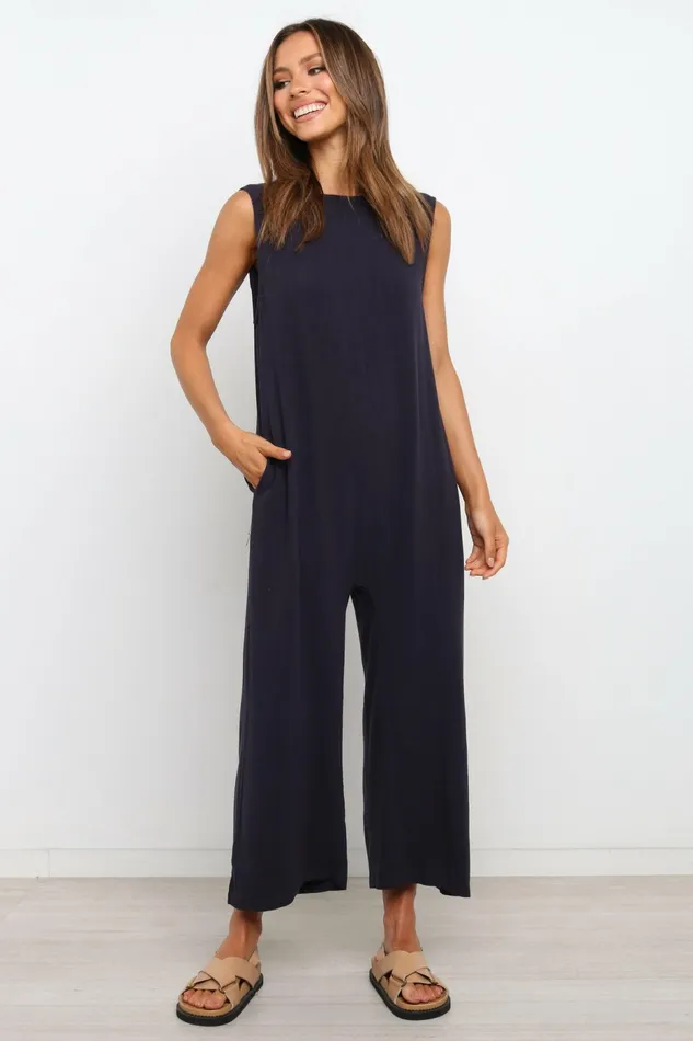Jumpsuits and Rompers Petal and Pup Women Yardlee Jumpsuit Navy