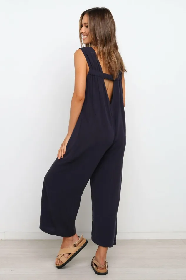 Jumpsuits and Rompers Petal and Pup Women Yardlee Jumpsuit Navy
