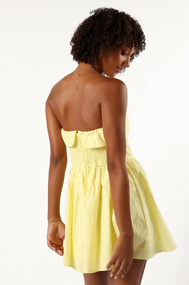Jumpsuits and Rompers Women Beatrice Romper Yellow Petal and Pup
