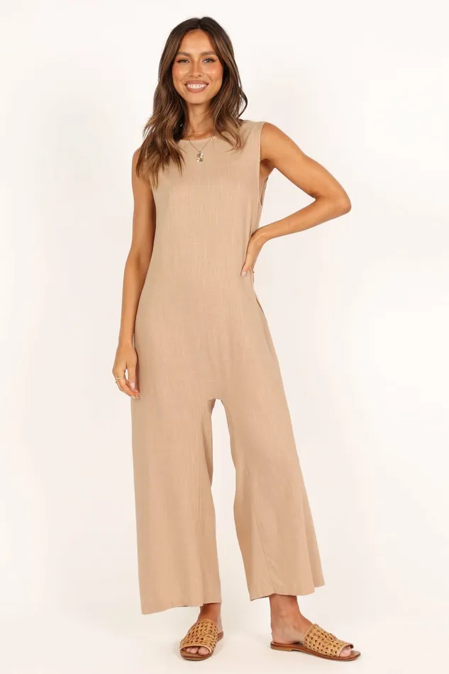Jumpsuits and Rompers Yardlee Jumpsuit Mocha Petal and Pup Women