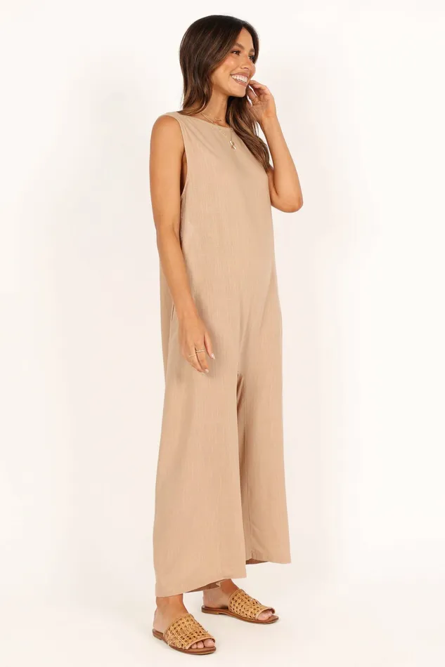 Jumpsuits and Rompers Yardlee Jumpsuit Mocha Petal and Pup Women