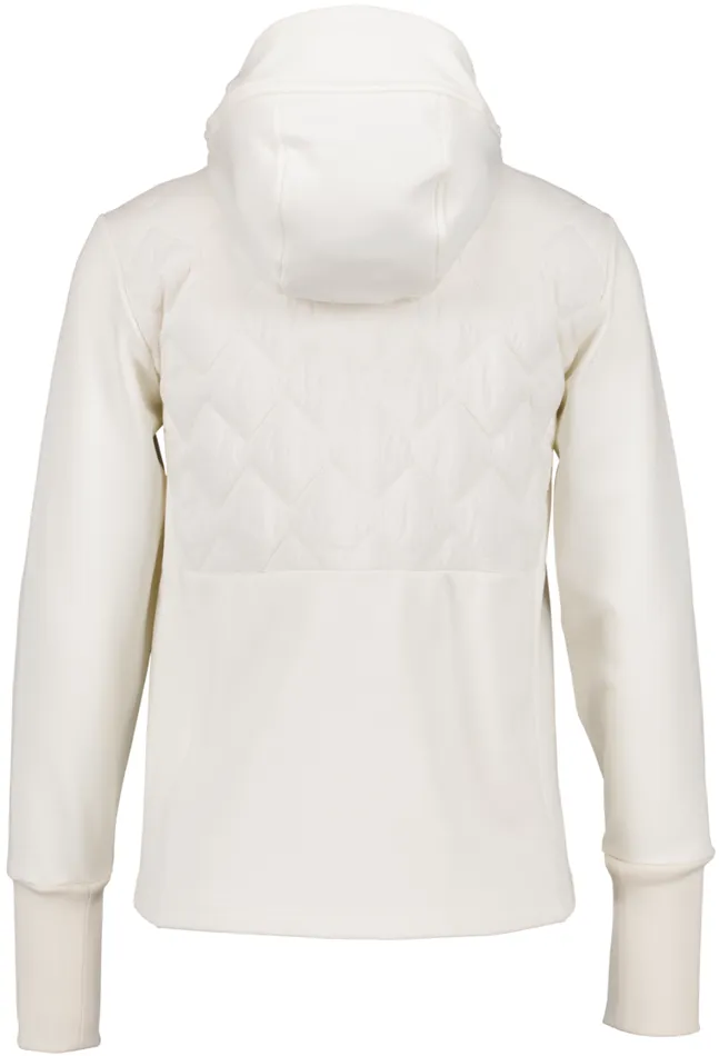 Junis FullZip Cream White Women Didriksons Outdoor Jackets