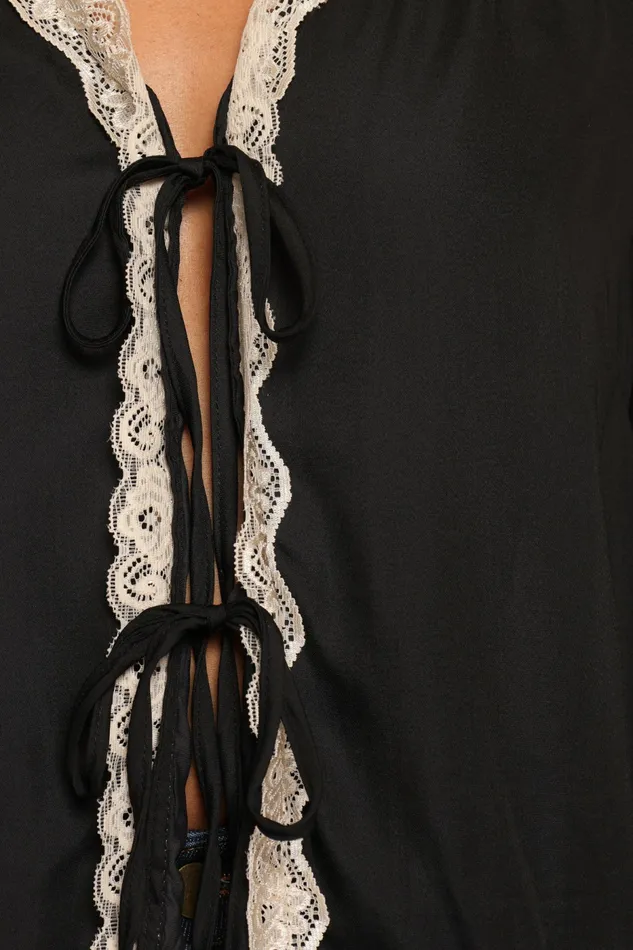 Kelsea Top Black Tops Petal and Pup Women