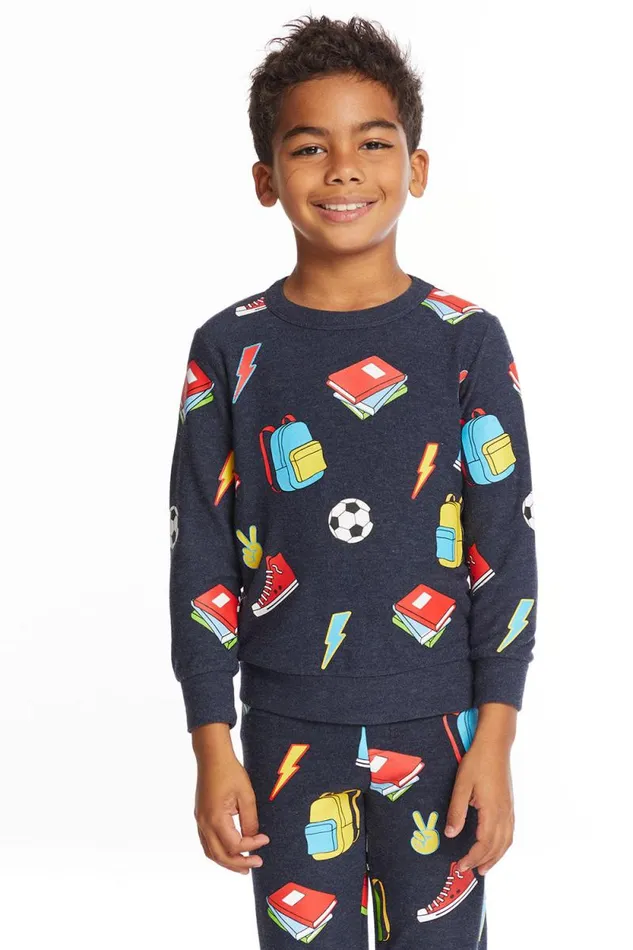 Kids Chaser Brand Boys Back To School Boys Long Sleeve