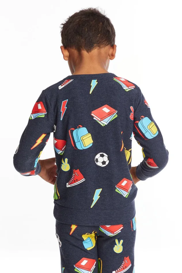 Kids Chaser Brand Boys Back To School Boys Long Sleeve