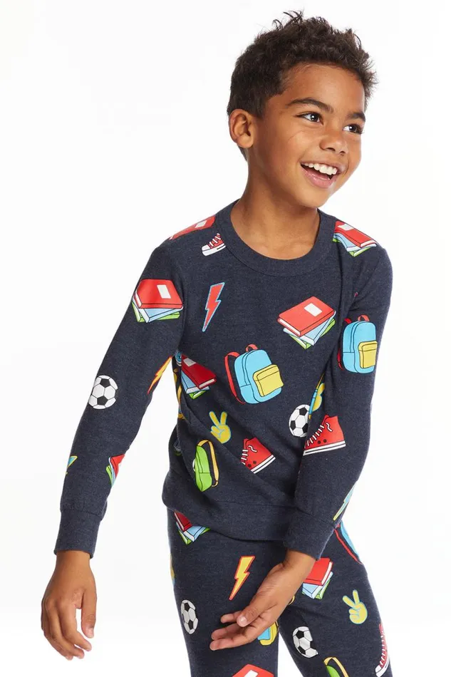 Kids Chaser Brand Boys Back To School Boys Long Sleeve