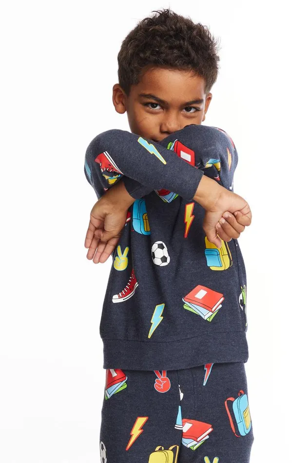 Kids Chaser Brand Boys Back To School Boys Long Sleeve