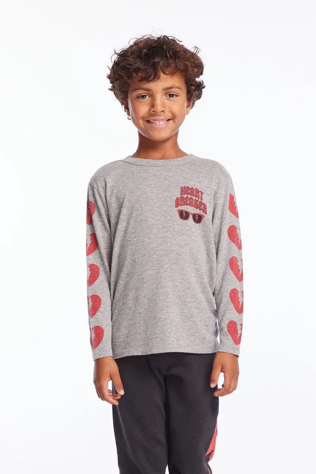 Kids Chaser Brand Boys Heartbreaker Boys Long Sleeve