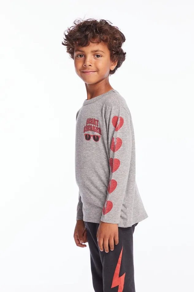 Kids Chaser Brand Boys Heartbreaker Boys Long Sleeve