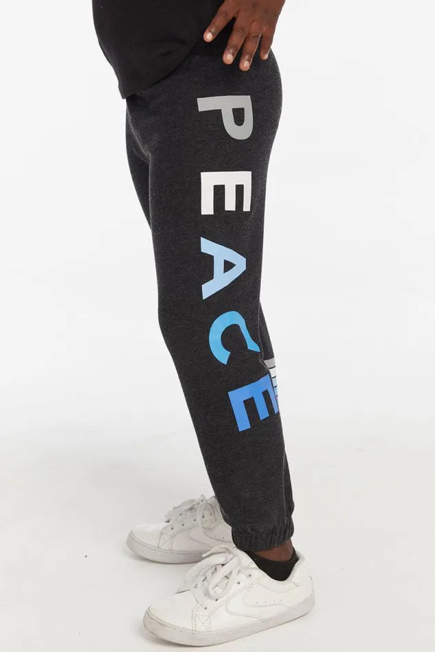 Kids Chaser Brand Boys Retro Peace Boys Pant