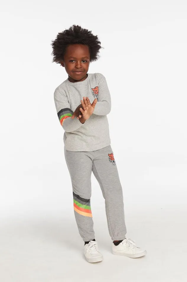 Kids Chaser Brand Boys Tiger Stripe Boys Pant