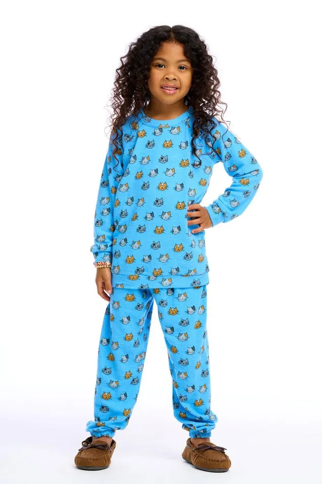 Kids Chaser Brand Girls Cat Pants