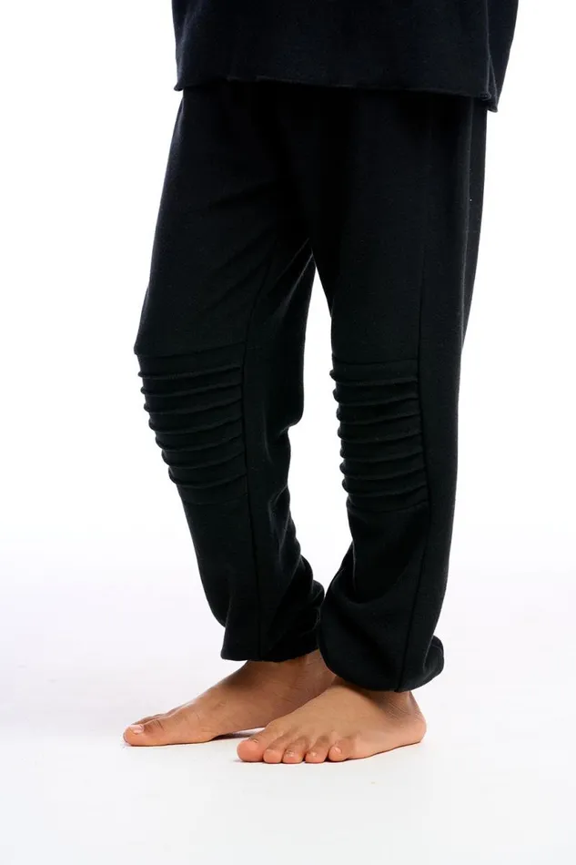 Kids Chaser Brand Girls Girls Cozy Knit Slouchy Moto Jogger