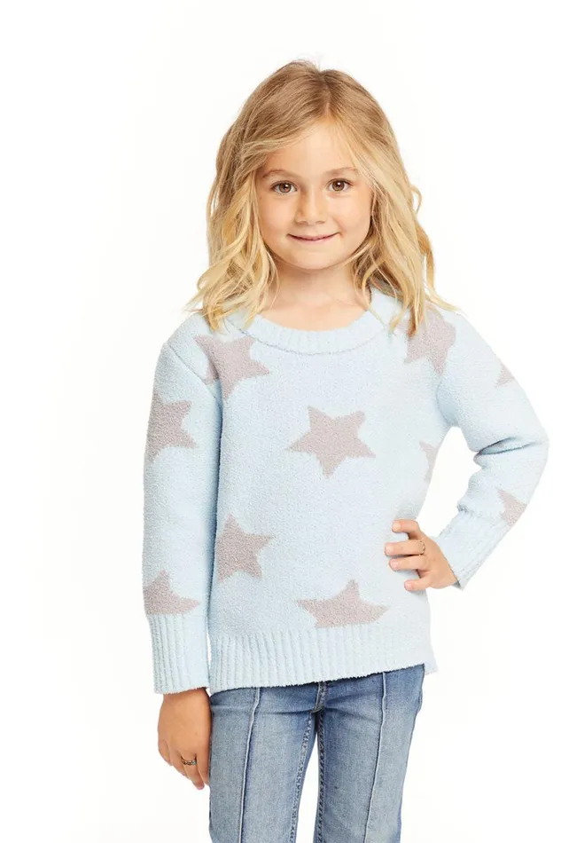 Kids Chaser Brand Girls Hawthorn Lake Star Pullover