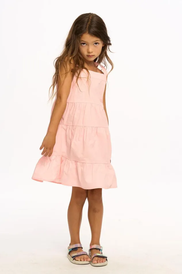 Kids Chaser Brand Girls Nova Cotton Poplin Tank Dress 8211 English Rose