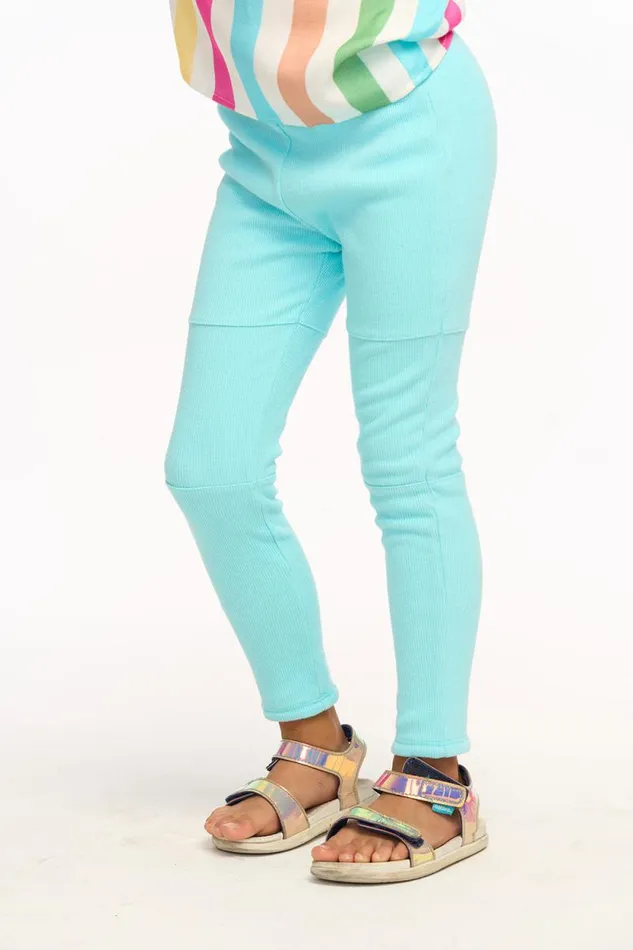 Kids Chaser Brand Girls Rio Legging 8211 Clear Blue
