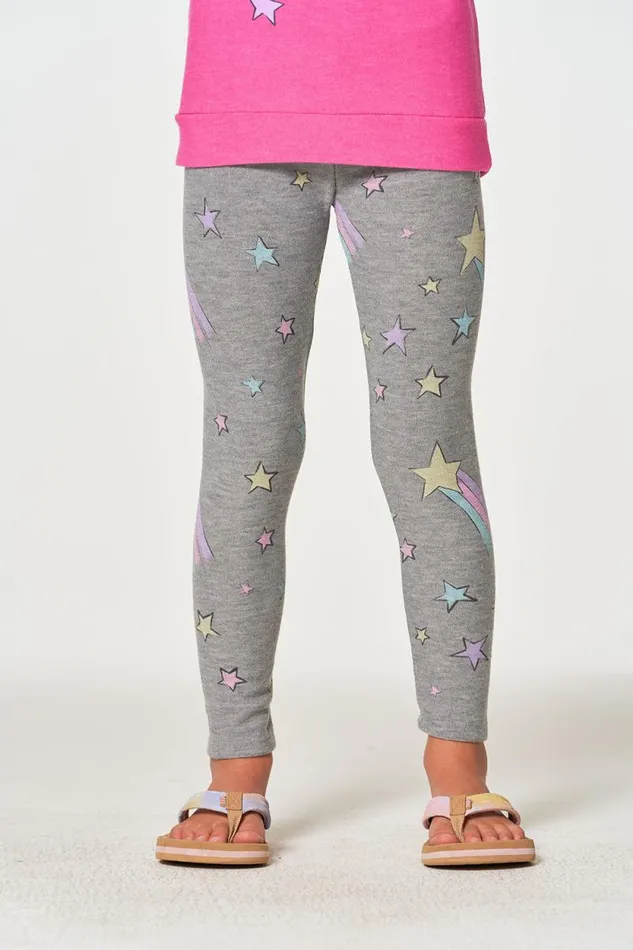 Kids Chaser Brand Girls Shooting Star Leggings