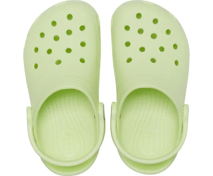 Kids Classic Clog Lime Zest GirlsBoys Clogs Crocs