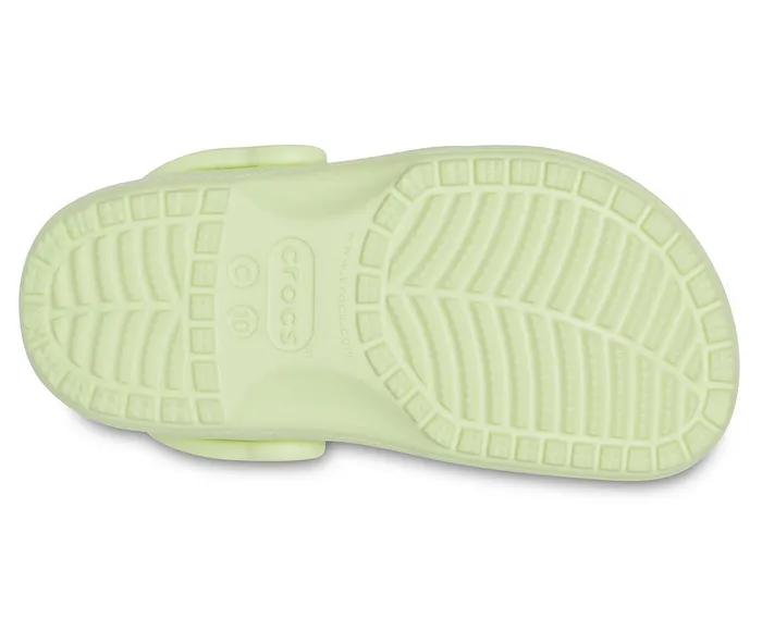 Kids Classic Clog Lime Zest GirlsBoys Clogs Crocs