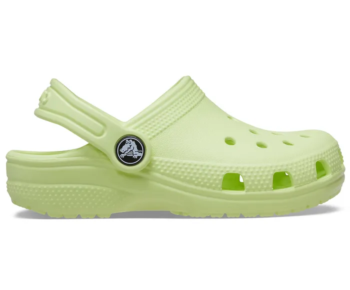 Kids Classic Clog Lime Zest GirlsBoys Clogs Crocs