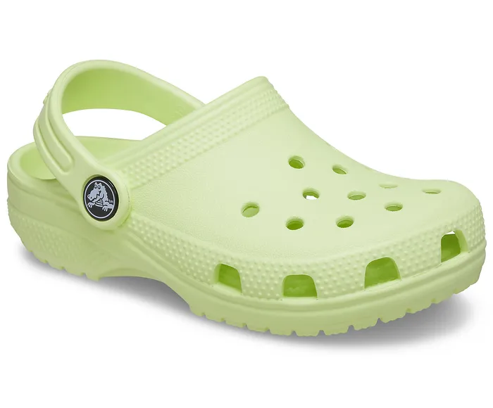 Kids Classic Clog Lime Zest GirlsBoys Clogs Crocs