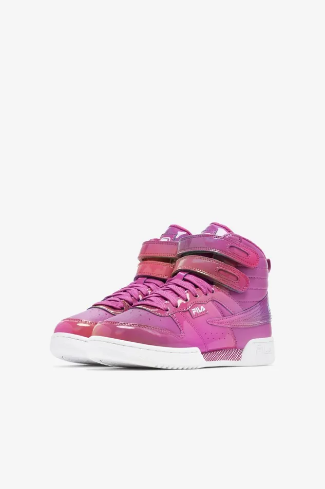 Kids Fila Big Kids 357 Big F14 Iridescent Iridescent Purple Orchid White Kids Fila Big Kids 357 Big F14 Iridescent Iridescent Purple Orchid White