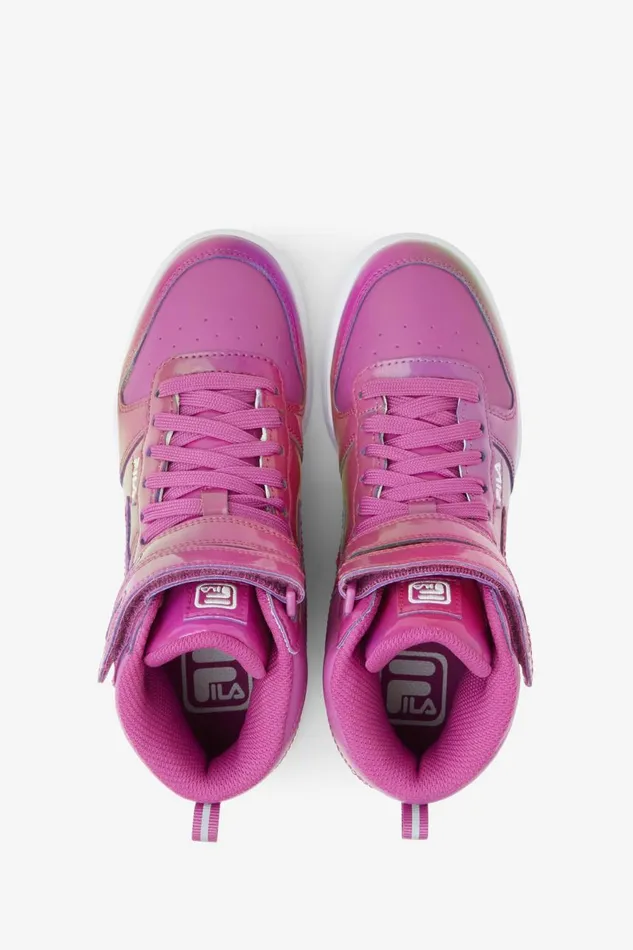 Kids Fila Big Kids 357 Big F14 Iridescent Iridescent Purple Orchid White Kids Fila Big Kids 357 Big F14 Iridescent Iridescent Purple Orchid White