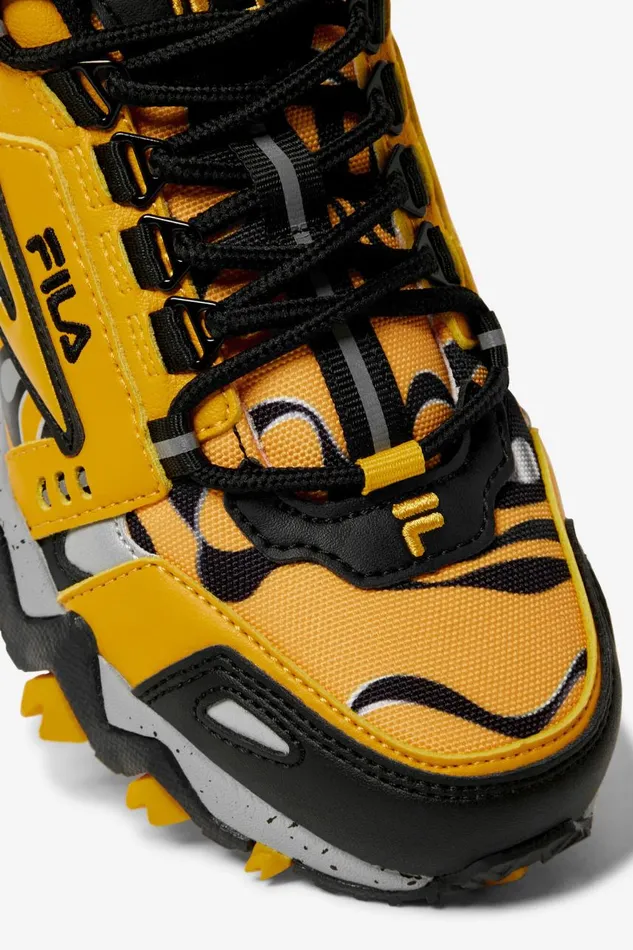Kids Fila Little Kids 1053 Little Oakmont Tr Gold Fusion Black Highrise Kids Fila Little Kids 1053 Little Oakmont Tr Gold Fusion Black Highrise