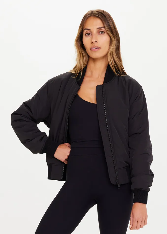 KITA BOMBER JACKET Jackets and Coats THE UPSIDE Women KITA BOMBER JACKET Jackets and Coats THE UPSIDE Women