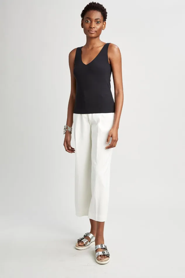 Knits and Sweaters Women Elie Tahari Venus V Neck Sweater Stargazer