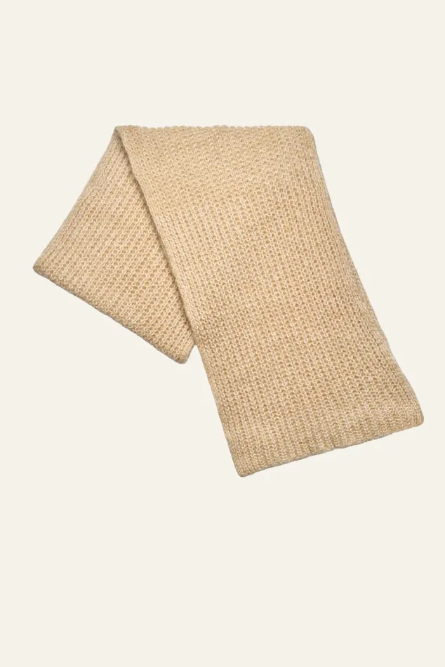 Knitted Scarf Bahia Pink Women Baandsh Scarves and Beanies