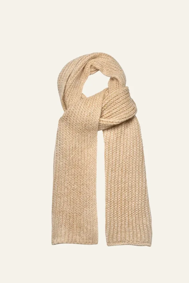 Knitted Scarf Bahia Pink Women Baandsh Scarves and Beanies