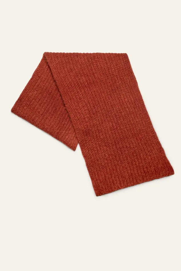 Knitted Scarf Bahia Pink Women Baandsh Scarves and Beanies
