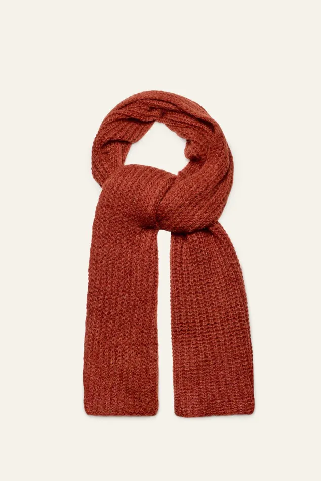 Knitted Scarf Bahia Pink Women Baandsh Scarves and Beanies