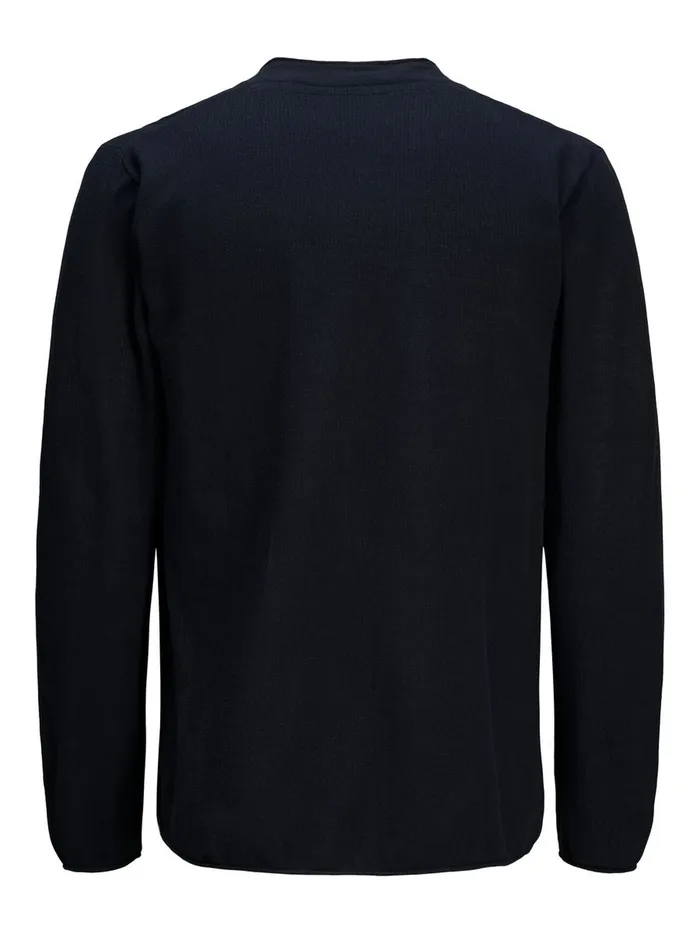 Knitwear JACK and JONES Mens ORGANIC COTTON CARDIGAN Blue Navy Blazer Near Me