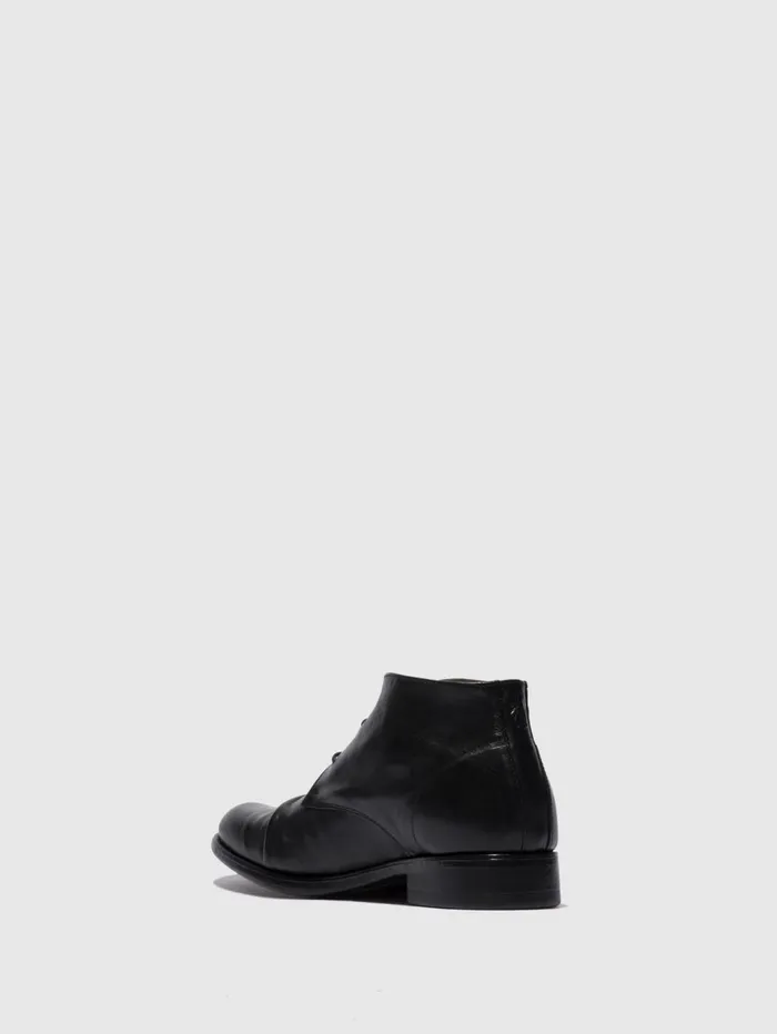 Laceup Ankle Boots MURO577FLY ESTIGMA BLACK Men Fly London Ankle Boots